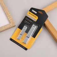 Kit de coupe-ongles en acier inoxydable, personnalisé, 2 pièces, vente en gros