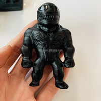 Figurines obsidienne noire cristal, 25 pièces, Dropshipping d'usine, Marvel, personnages de film, pour décoration de la maison