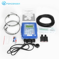 Medidor de Flujo de Agua de Alta Precisión y Bajo Precio de Pokcenser, Sensor de Flujo Ultrasónico DN32 a DN50