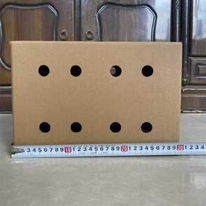 Personalizable Transpirable Pollo Pato <span class=keywords><strong>Ganso</strong></span> Plántulas Aves de Corral Express Carton Transporte en vivo Cesta no de plástico con agujeros - Product Image 6