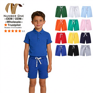 Vêtements d'été pour enfants de haute qualité, 100% coton, impression personnalisée, shorts pour enfants, vente en gros de shorts pour garçons - Product Image 1