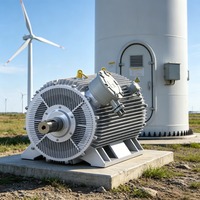Moteur à induction synchrone triphasé haute tension PMSM 3000W 50-150Hz à contrôle vectoriel de fréquence variable