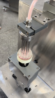 Machine de remplissage semi-automatique à buse unique haute précision pour pâtes et crèmes, idéale pour la production cosmétique