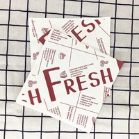 Logo personnalisé digne d'Instagram cire résistante à l'humidité imperméable à l'eau papier de soie vierge emballage cadeau vêtements bijoux