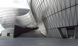 Panneaux de mur-rideau en aluminium modernes avec finition anodisée pour les installations de loisirs, design imperméable - Product Image 4