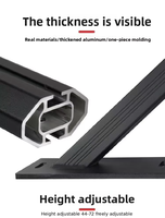 Système de porte-bagages de toit en aluminium compatible avec Tacoma Nuoyisen, capacité de charge de 500 kg, longueur réglable, barre transversale robuste