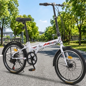 Vélo pliant 7 vitesses à cadre en acier de 20 pouces pour ville, gravier et route, modèle SJ-FB-S004 – Vente chaude - Product Image 3