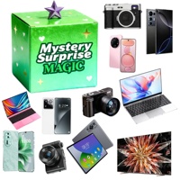 Kotak Misteri Squishy Pangsit Isi Paket Khusus, Kotak Gadget Campuran, Keyboard, Mouse, USB, Lampu Meja, Mainan Remas untuk Pesanan Hadiah Kantor