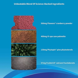 OEM <span class=keywords><strong>Saw</strong></span> <span class=keywords><strong>Palmetto</strong></span> Softgel CapsulesHerbal ekstrak pria dukungan prostat suplemen untuk kesehatan kandung kemih Kesehatan Pria - Product Image 4