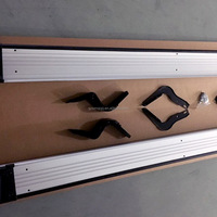 Marchepieds latéraux tout-terrain 4x4, kit carrosserie, barres latérales antidérapantes, accessoires de modification pour Toyota Hilux Vigo 2005-2014