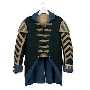 Manteau vintage Leopold Verch pour homme, costume de théâtre, uniforme de reproduction pour extérieur, style cour 1800 - Product Image 1