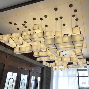 Personnalisé nordique contemporain luxe <span class=keywords><strong>grand</strong></span> hall d'entrée salle de banquet hôtel LED cristal plafond éclairage lustre Top classement restaurants - Product Image 4