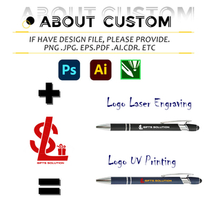Bolígrafo de Metal y Plástico de la Marca SL con Tinta Negra de 1.0 mm, Bolígrafo con Logotipo Personalizado al por Mayor, Bolígrafo con <span class=keywords><strong>Punta</strong></span> Táctil para Pantalla Táctil para la Escuela y la Oficina - Product Image 2