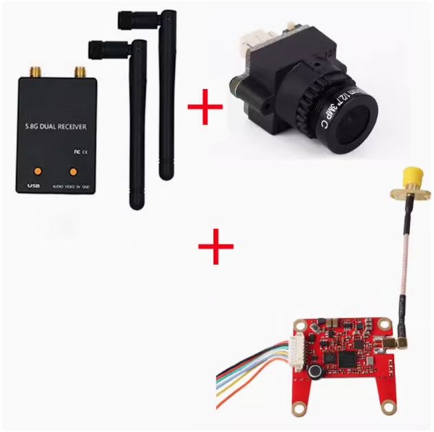Mini 1000TVL 2.8mm 1/3" 5V NTSC/PAL FPV CCD Cheap Digital Camera with MINI SD Card for QAV250 Quadcopter 1280x720 Resolution