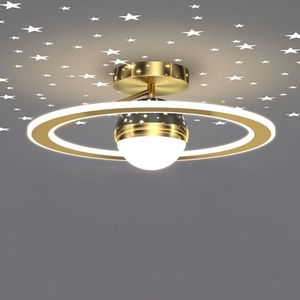 Plafonnier Led au design moderne et romantique, <span class=keywords><strong>luminaire</strong></span> décoratif d'intérieur, idéal pour un salon, une chambre d'enfant ou une chambre à coucher - Product Image 1