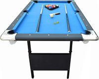 Classique Carambole 7FT 8FT 9FT Fold Billard Table Billard Billard Snooker Table Avec Ball Return