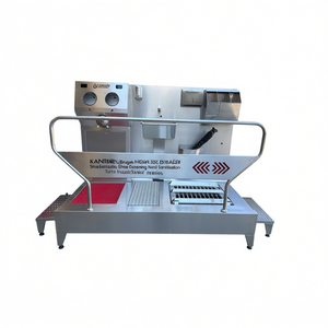 Machine industrielle automatique Kandemir : Barrière d'hygiène à brosse horizontale, nettoyage de chaussures et désinfection des mains par tourniquet - Product Image 2