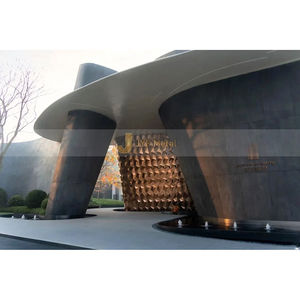 Mur rideau de décoration personnalisée en acier inoxydable ANW279 pour la décoration extérieure extérieure - Product Image 3