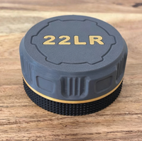 Conteneur de rangement compact et portable pour l'extérieur, durable, capacité de 55 cartouches pour accessoires de tir calibre .22, chasse active