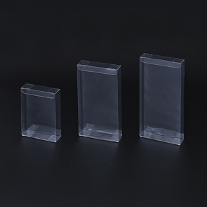 Rõ ràng nhựa <span class=keywords><strong>PVC</strong></span> bao bì Hộp Tùy chỉnh trong suốt Pet hộp quà tặng vuông - Product Image 3