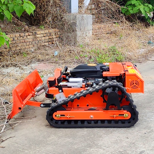 EPA CE承認リモートコントロール芝刈り機プッシュシャベル自走式クローラーインテリジェントウィーダーロボット多機能芝生トラクター - Product Image 3
