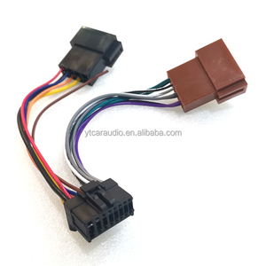 Tiên phong Peugeot ISO dây nịt dây điện <span class=keywords><strong>adapter</strong></span> với PVC Áo khoác xe đài phát thanh CD/DVD <span class=keywords><strong>stereo</strong></span> 2-đầu Loa Dây kết nối cáp - Product Image 2