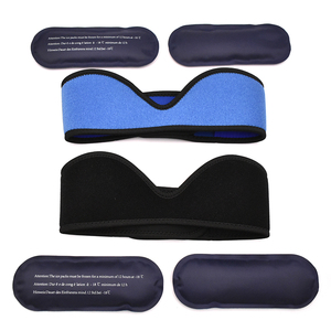 Compresa Facial de Neopreno para Dolor de Mandíbula, Terapia Postoperatoria Dental, Máscara Ajustable de Compresión Fría/Caliente, Azul - Product Image 6