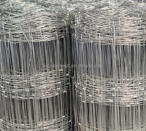รั้วลวดตาข่ายสานสูง 0.8-2 เมตร สำหรับปศุสัตว์ ชุบกัลวาไนซ์แบบจุ่มร้อน ป้องกันสนิม สำหรับฟาร์มปศุสัตว์ - Product Image 2