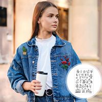 Papier à broder non tissé lavable papier stabilisateur de broderie soluble dans l'eau imprimable pour l'artisanat de couture