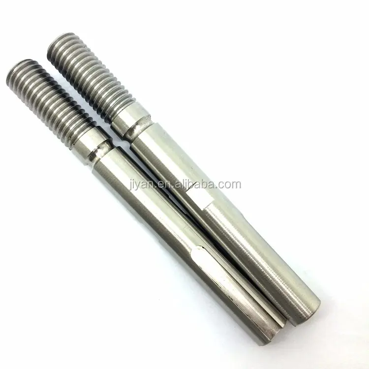 Mesin CNC Presisi Tinggi Mengemudi Poros Motor/Stainless Steel/Kuningan/Aluminium Spindle Poros