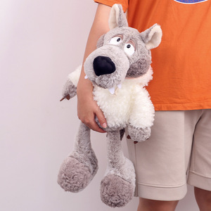 Kinqee Design personalizzato di origine animale peluche peluche <span class=keywords><strong>lupo</strong></span> peluche giocattolo di peluche animale di peluche - Product Image 5