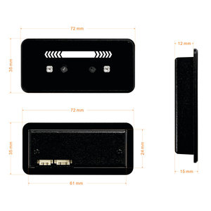 โมดูลจดจำใบหน้าแบบออฟไลน์ กล้องคู่ รองรับการตรวจจับความเคลื่อนไหว USB UART แบบเสียบใช้งานได้ทันที พร้อม SDK สำหรับระบบควบคุมการเข้าออกและบันทึกเวลา - Product Image 6