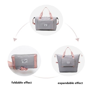 Sac de voyage pliable universel grande capacité, extensible, avec compartiment sec/humide, imperméable, sac de sport - Product Image 5