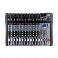 Demao CT12 – Nouvelle table de mixage audio numérique professionnelle 12 canaux avec 99 effets, 2 ports USB, alimentation fantôme +48V et suppression du bruit
