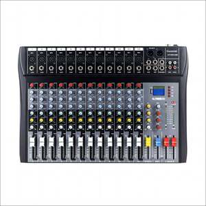 Demao CT12 – Nouvelle table de mixage audio numérique professionnelle 12 canaux avec 99 effets, 2 ports USB, alimentation fantôme +48V et suppression du bruit - Product Image 1