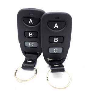 Duplicatore Telecomando 433.92 MHz, Codice Fisso per Barriere e Cancelli, Controllo <span class=keywords><strong>Universale</strong></span> per Porte di Garage, Portachiavi 433 - Product Image 1