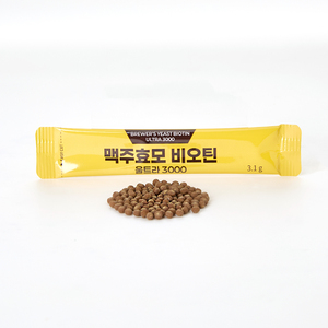 Biotina de levadura de cerveza Ultra 3000 vitaminas naturales para el crecimiento del cabello para la salud del cabello, soporte inmunológico y fuerza de las uñas, hecho en Corea - Product Image 4