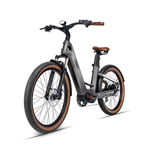 Bicicleta Eléctrica Ligera de Fibra de Carbono, Batería de 48V 19.2AH, Bicicleta Urbana con Cesta - Product Image 5