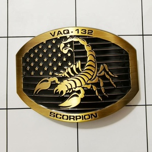 Bán Buôn Tùy Chỉnh Mới Có Thể Điều Chỉnh Thời Trang Sang Trọng Scorpion Khóa Vành Đai Kinh Doanh Người Đàn Ông Màu Đen Chính Hãng Thắt Lưng - Product Image 1