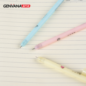 Stylos gel Kawaii Genvana en gros, stylo gel à écriture fluide, pointe fine super fine 0,35, stylos gel Kawaii mignons - Product Image 4
