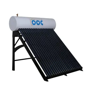 Compact vacuum tube heat pipe Galvanized steel Solar Water Heater with 316 inner tank