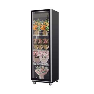 Energia Eficiente Single-Temperature Florista Freezer Frigorífico Ar Direct Cooling Glass Display Elegante Clima Tipo Aprovado - Product Image 6