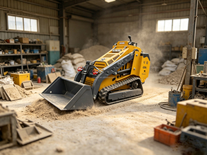 Nouvelle <span class=keywords><strong>mini</strong></span>-chargeuse compacte sur chenilles et chargeuse frontale Shandong avec moteur KUBOTA et pompe HANSA-TMP pour la <span class=keywords><strong>location</strong></span> - Product Image 2