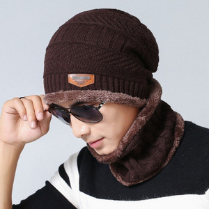 <span class=keywords><strong>Bonnet</strong></span> d'hiver <span class=keywords><strong>en</strong></span> acrylique <span class=keywords><strong>en</strong></span> fausse fourrure chinoise pour hommes et enfants, écharpe <span class=keywords><strong>de</strong></span> <span class=keywords><strong>cou</strong></span> <span class=keywords><strong>en</strong></span> laine tricotée à la mode, cagoule pour masque <span class=keywords><strong>de</strong></span> voyage - Product Image 6