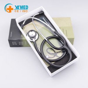 Estetoscopio Médico de Acero Inoxidable de Doble Cabeza YULIN, Estetoscopio de Cardiología Profesional para Médicos, Enfermeras, Diagnóstico Clínico - Product Image 1