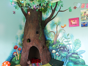 Parque <span class=keywords><strong>de</strong></span> Atracciones para niños, <span class=keywords><strong>casa</strong></span> <span class=keywords><strong>de</strong></span> árbol <span class=keywords><strong>de</strong></span> madera <span class=keywords><strong>de</strong></span> fibra <span class=keywords><strong>de</strong></span> vidrio, plástico artificial, estilizado, interior o exterior - Product Image 4