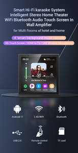 UK domotica Tuya Zigbee Smart Touch interruttore a parete nome personalizzabile App controllo scena - Product Image 5