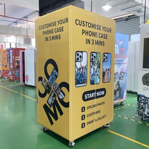 Nhà Máy Bán buôn datang ADA compliant đồng tiền Hoạt động điện cá nhân DIY điện thoại trường hợp in ấn Máy bán hàng tự động nhiều - Product Image 6
