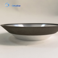 Meules diamantées de haute qualité sur mesure 12V9 CBN, forme de coupelle conique, pour affûtage d'outils, meulage d'angle et rainurage