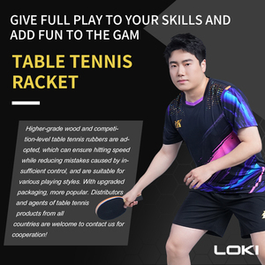 Raquettes de <span class=keywords><strong>ping</strong></span>-<span class=keywords><strong>pong</strong></span> Loki R9 adaptées aux joueurs professionnels, <span class=keywords><strong>raquette</strong></span> en carbone véritable pour le tennis de table avec une attaque puissante - Product Image 2